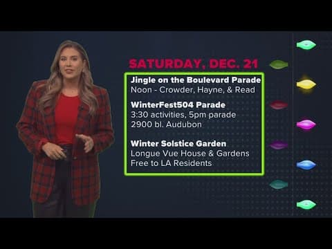 The Breakdown: Christmas events this weekend | Dec. 20-22 in New Orleans