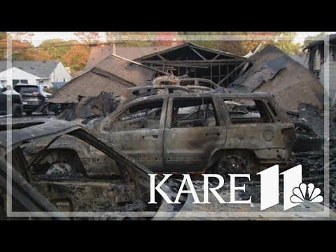 3 buildings burn down in Minneapolis fire