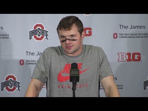 Kyle McCord postgame interview | Ohio State vs. Maryland