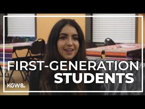 First-generation college students make up about a third of Oregon's higher education, data shows