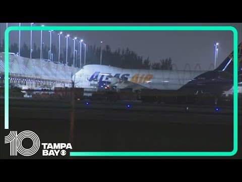 Cargo plane makes emergency landing in South Florida following reported engine malfunction