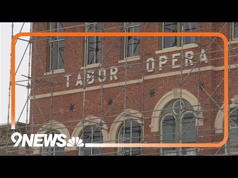 $1.3 million project underway to restore historic Leadville opera house