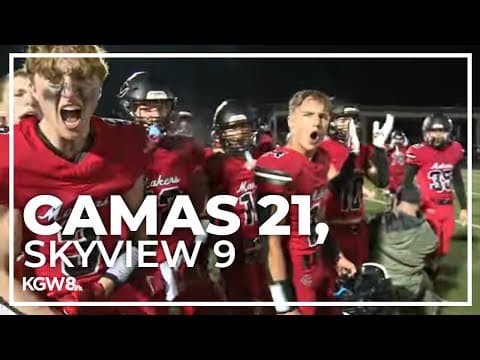 Your Game of the Week: Camas stops Skyview in Top-10 matchup | Friday Night Football