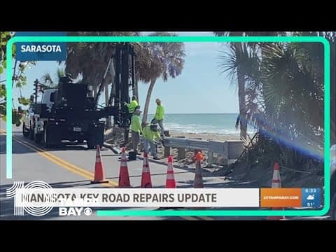 Sarasota County: Coastal road repair updates