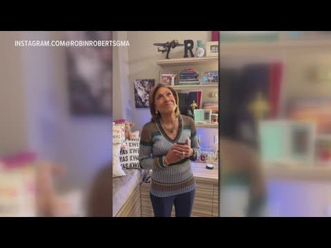 Good Morning America host Robin Roberts dedicates daily message to Eric Paulsen