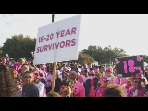 Susan G. Komen's launch party for More Than Pink Walk