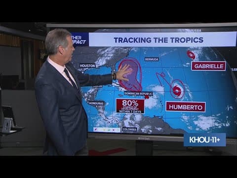 Topical Storm Humberto forms in the Atlantic | Wednesday night update