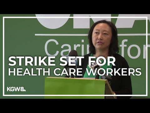Oregon Providence doctors and nurses strike to start Friday morning