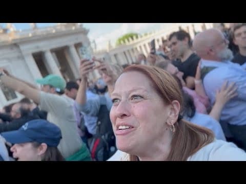 Houston woman pilgrimages to St. Peter's Square, describes seeing new pope
