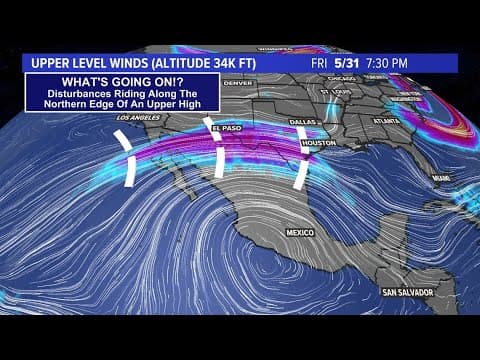 Why has it been so stormy in Houston?
