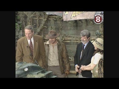 CBS 8 gets a sneak peek at the new 'Indiana Jones' ride at Disneyland February 1995