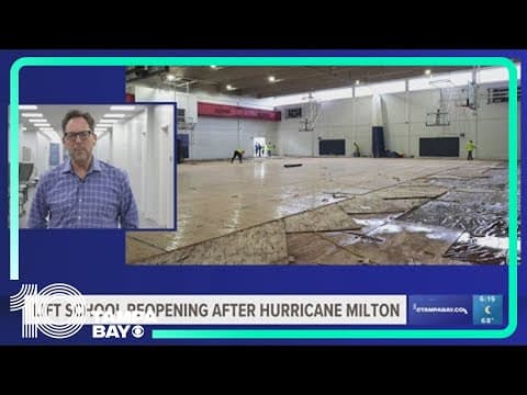 Learning Independence for Tomorrow reopens after Hurricane Milton