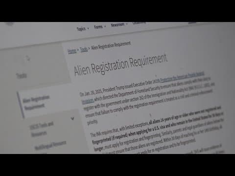 Immigration lawyer weighs in on Trump executive order requiring immigrants register with officials