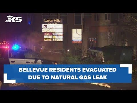 BREAKING: Bellevue residents evacuated due to gas leak