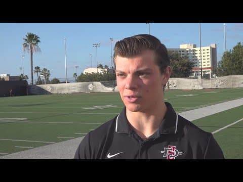 Aztecs Jack Browning wins Mountain West Special teams player of the year