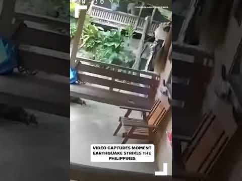 RAW VIDEO: Earthquake hits southern Philippines