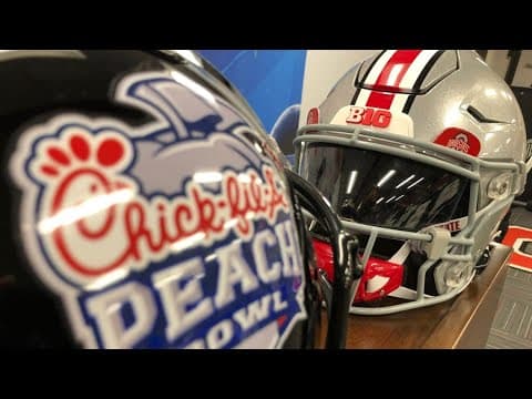 Ohio State receives invite to play in Peach Bowl against Georgia