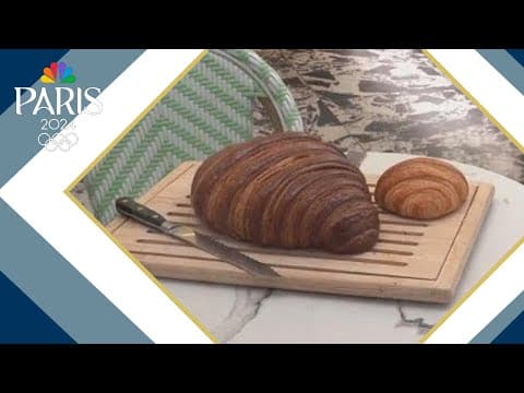 Paris bakery creating Olympic-sized croissants