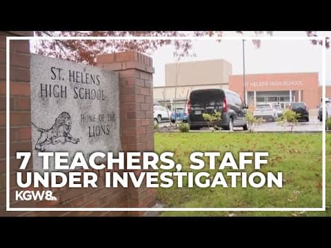 More St. Helens teachers, staff under investigation for sex abuse, failure to report