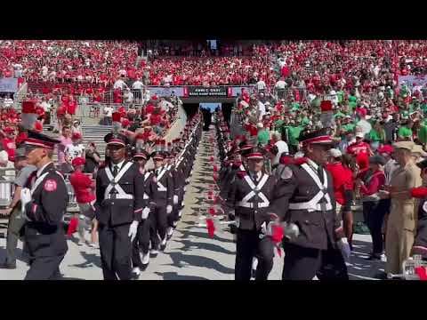 Ohio State University Marching Band enters the Horseshoe | Ohio State-Marshall game
