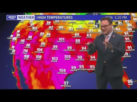 Weather: Dangerous heat through the week