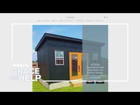 Customers waiting for refunds from Houston shed company call Grace Can Help