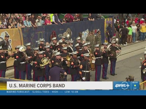 Super Bowl LIX Parade: U.S. Marine Corps Band