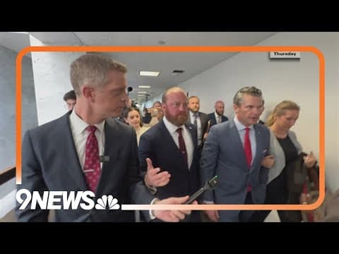 Trump offers show of support for Pete Hegseth, his embattled nominee for defense secretary