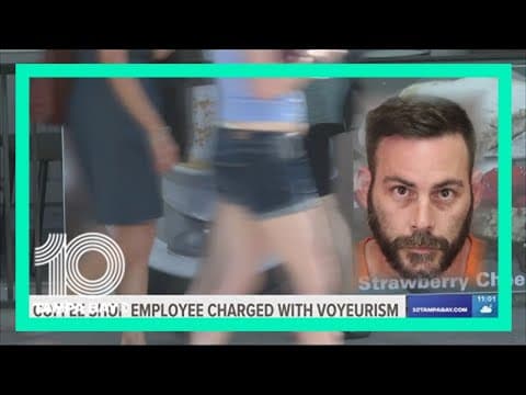 Police: Tarpon Springs coffee shop employee recorded people in men's bathroom