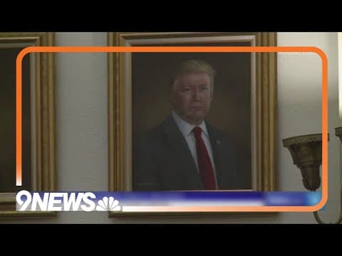 Trump complains about his 'distorted' portrait in Colorado’s Capitol