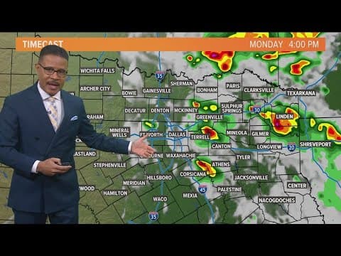 DFW Weather: Severe storms possible in North Texas today