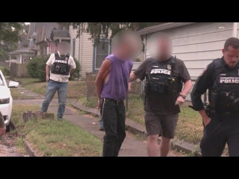 Over 100 people arrested in massive police operation in Indianapolis
