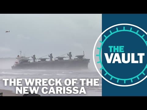 Covering the wreck of the New Carissa on the Oregon Coast | KGW Vault