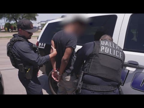 Dallas police arrest 98 in citywide crackdown, including teen charged with capital murder