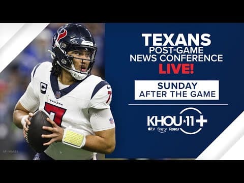 LIVE: KHOU 11's Jason Bristol breaks down Texans' win over the Dolphins
