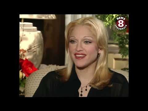 Madonna one on one with CBS 8 in 1993