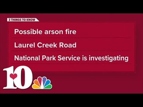 NPS investigating possible arson near Crib Gap Trail in Great Smoky Mountains