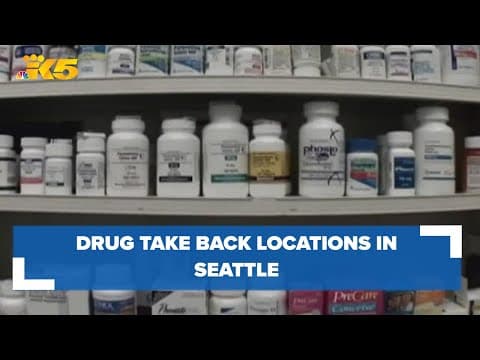 Seattle Police hosting Drug Take Back Day drop off locations