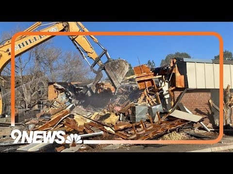 Aurora Fire Rescue demolished Station 9 to make way for new firehouse