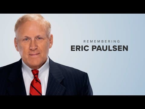 Watch Live: Special Tribute Remembering Eric Paulsen