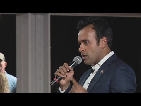 Hundreds gather as Vivek Ramaswamy holds town hall in Springfield