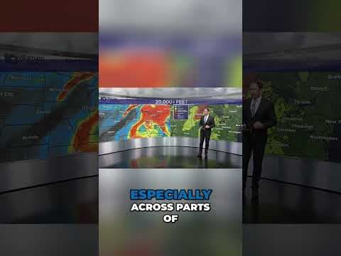 Canadian wildfire smoke may affect air quality in central Ohio this week #shorts