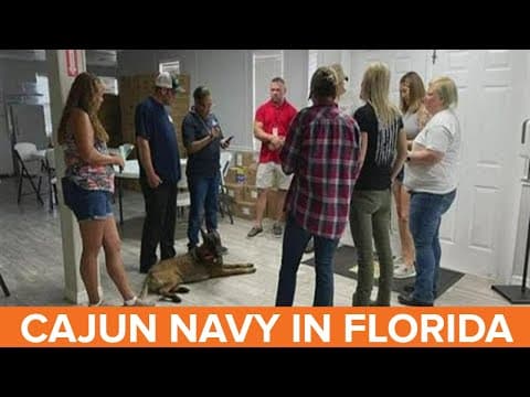 Cajun Navy making rescues in Florida after Hurricane Ian