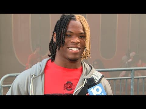 Ohio State RB Quinshon Judkins discusses debut game as a Buckeye at Ohio Stadium