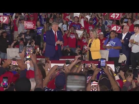 Trump and Harris hit the campaign trail before VPs debate on Tuesday