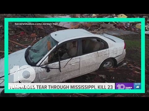 Deep South tornadoes kill 23