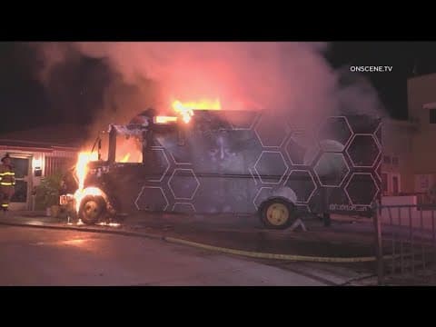 Popular San Diego food truck owner charged with arson and fraud after fire engulfed his business