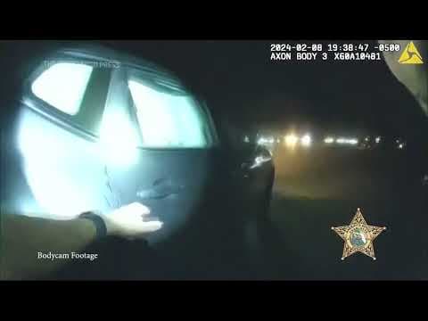 Body camera captures dramatic rescue of infant by deputy at scene of car crash in Florida