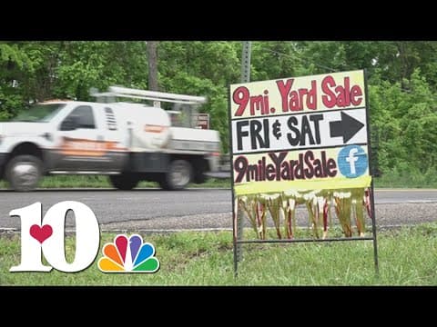 9-mile yard sale opens in North Knox County