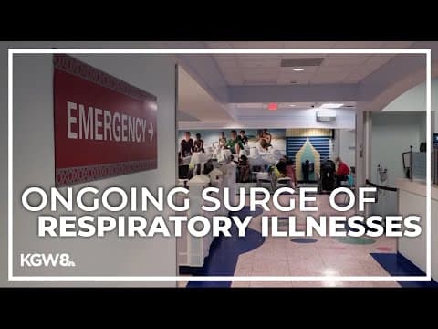 Oregon hospitals still slammed with patients suffering from respiratory illnesses